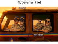 Mumbai Police Hop on ‘Bhagwanji in Car’ Viral Trend, Netizens Cheer - News | Mumbai Police Hop on ‘Bhagwanji in Car’ Viral Trend, Netizens Cheer | Latest mumbai News at Lokmattimes.com