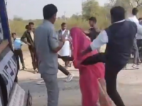 Rajasthan: Viral Video Shows Elderly Woman Attacked During Celebration in Barmer - News | Rajasthan: Viral Video Shows Elderly Woman Attacked During Celebration in Barmer | Latest social-viral News at Lokmattimes.com