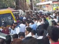 Pune: Drunk School Bus Driver Rams Into Vehicles on Bavdhan Bypass, 30–40 Children Escape Unhurt (Watch Video) - News | Pune: Drunk School Bus Driver Rams Into Vehicles on Bavdhan Bypass, 30–40 Children Escape Unhurt (Watch Video) | Latest pune News at Lokmattimes.com