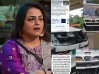 Shilpa Shirodkar Injured After Car Collides with Office Bus, Actress Demands Accountability - News | Shilpa Shirodkar Injured After Car Collides with Office Bus, Actress Demands Accountability | Latest mumbai News at Lokmattimes.com