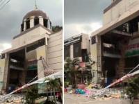 Chhatrapati Sambhajinagar: 2 Women Killed, Several Injured as Entrance Arch Wall of Siddharth Zoo Collapses During Heavy Rain (VIDEO) - News | Chhatrapati Sambhajinagar: 2 Women Killed, Several Injured as Entrance Arch Wall of Siddharth Zoo Collapses During Heavy Rain (VIDEO) | Latest maharashtra News at Lokmattimes.com