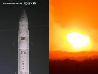 South Korean Rocket Blast: Massive Explosion After Hanbit-Nano Rocket Fails During Launch at Alcantara Space Center in Brazil - News | South Korean Rocket Blast: Massive Explosion After Hanbit-Nano Rocket Fails During Launch at Alcantara Space Center in Brazil | Latest international News at Lokmattimes.com