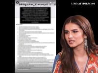 AP Dhillon Tara Sutaria Controversy: Actress Reveals Negative Captions Were Circulated to Ruin Her Image - News | AP Dhillon Tara Sutaria Controversy: Actress Reveals Negative Captions Were Circulated to Ruin Her Image | Latest entertainment News at Lokmattimes.com