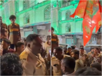 Mumbai Ram Navami Clash: Tension Erupts in Malad Over Saffron Flag Decorations Near Mosque Ahead of Celebrations (Watch Video) - News | Mumbai Ram Navami Clash: Tension Erupts in Malad Over Saffron Flag Decorations Near Mosque Ahead of Celebrations (Watch Video) | Latest mumbai News at Lokmattimes.com Mumbai Ram Navami Clash: Tension Erupts in Malad Over Saffron Flag Decorations Near Mosque Ahead of Celebrations (Watch Video) - News | Mumbai Ram Navami Clash: Tension Erupts in Malad Over Saffron Flag Decorations Near Mosque Ahead of Celebrations (Watch Video) | Latest mumbai News at Lokmattimes.com