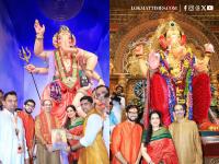 Mumbai Ganeshotsav 2025: Uddhav Thackeray, Family Offer Prayers at Lalbaugcha Raja and Mumbaicha Raja (See Photos & Videos) - News | Mumbai Ganeshotsav 2025: Uddhav Thackeray, Family Offer Prayers at Lalbaugcha Raja and Mumbaicha Raja (See Photos & Videos) | Latest mumbai News at Lokmattimes.com