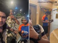 Viral Video: Man Dresses as Delivery Boy to Surprise Girlfriend on Birthday; Wins Hearts Online - News | Viral Video: Man Dresses as Delivery Boy to Surprise Girlfriend on Birthday; Wins Hearts Online | Latest social-viral News at Lokmattimes.com