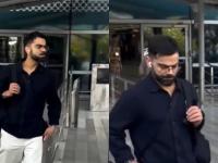 Virat Kohli Spotted at Delhi Airport Ahead of India's Tour of Australia, Video Goes Viral - News | Virat Kohli Spotted at Delhi Airport Ahead of India's Tour of Australia, Video Goes Viral | Latest cricket News at Lokmattimes.com