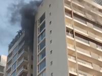 Visakhapatnam: Huge Fire Breaks Out in Radha Beach Residency on Beach Road - News | Visakhapatnam: Huge Fire Breaks Out in Radha Beach Residency on Beach Road | Latest national News at Lokmattimes.com