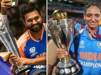 Republic Day 2026 Honours: World Cup–Winning Captains Rohit Sharma and Harmanpreet Kaur to Get Padma Shri - News | Republic Day 2026 Honours: World Cup–Winning Captains Rohit Sharma and Harmanpreet Kaur to Get Padma Shri | Latest national News at Lokmattimes.com