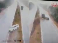 Srikakulam Accident: 3 Injured, 2 Critical After Car Collides with Truck in Heavy Rain Near Palasa (Watch Video) - News | Srikakulam Accident: 3 Injured, 2 Critical After Car Collides with Truck in Heavy Rain Near Palasa (Watch Video) | Latest national News at Lokmattimes.com