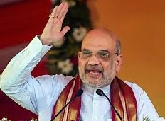 Amit Shah in Bihar: Home Minister Escapes Major Accident, After Helicopter Loses Balance In Begusarai (Watch Video)