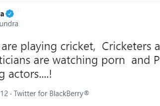 Raj Kundra Arrest: Kundra's old tweet 'politicians watching porn ...
