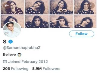 Samantha drops her surname Akkineni from Twitter and Insta handles | english.lokmat.com