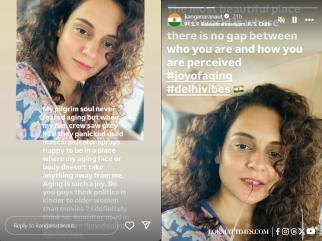 Kangana Ranaut Flaunts Grey Hair, Says Politics Frees Her from Beauty  Pressures That Film Industry Has - www.lokmattimes.com