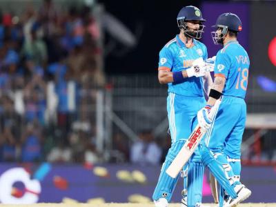World Cup 2023: KL Rahul and Kohli power India to a convincing win over Australia