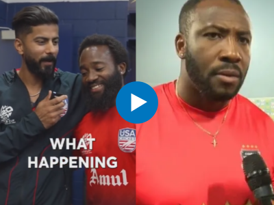 "First World Cup, You Perform. What Happening?”: US Cricketers Recreate Hilarious BPL Interview After Qualifying for Super 8; Andre Russell Reacts (Watch Video)