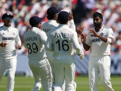 ENG vs IND, 3rd Test: Jamie Smith Hits 50, Bumrah Takes 3 Wickets as England Reach 353/7 at Lunch on Day 2
