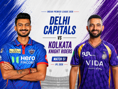 DC vs KKR LIVE Cricket Streaming, IPL 2026: When and Where To Watch Delhi Capitals vs Kolkata Knight Riders Match 51