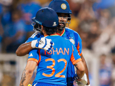India Records Highest-Ever Total in T20 World Cup Knockouts in IND vs ENG Semi Final (VIDEO)