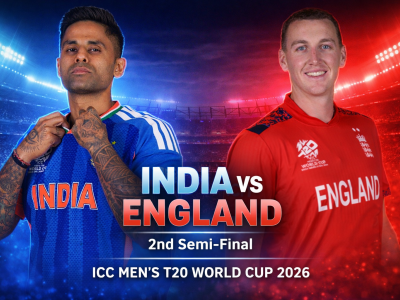 IND vs ENG LIVE Cricket Streaming: When and Where To Watch India vs England T20 World Cup 2026 2nd Semi-Final Match