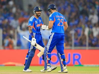 IND vs NED: Shivam Dube, Hardik Pandya Powers India to 193/6 vs Netherlands in T20 World Cup 2026 (VIDEO)