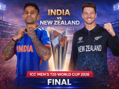 IND vs NZ Final LIVE Cricket Streaming: When and Where To Watch India vs New Zealand T20 World Cup 2026 Final Match