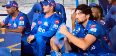 IPL 2024: Tim David, Batting Coach Kieron Pollard Fined for Breaching IPL Code of Conduct During MI-PBKS Clash (Video)