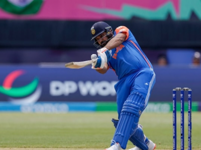 Rohit Sharma Becomes First Player to Hit 200 Sixes in T20Is During IND vs AUS Clash