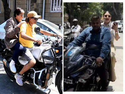 Mumbai Police to take action against Amitabh Bachchan and Anushka Sharma for riding bikes without helmets | Mumbai Police to take action against Amitabh Bachchan and Anushka Sharma for riding bikes without helmets