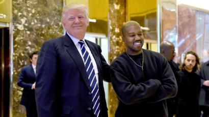Kanye West sends positive vibes and prayers to Donald Trump after COVID-19 diagnosis | Kanye West sends positive vibes and prayers to Donald Trump after COVID-19 diagnosis
