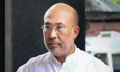 Supporters of CM N Biren Singh stop him from meeting guv and tender his resignation | Supporters of CM N Biren Singh stop him from meeting guv and tender his resignation