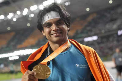 World Athletics Championships: Olympic champion Neeraj Chopra wins historic gold medal | World Athletics Championships: Olympic champion Neeraj Chopra wins historic gold medal