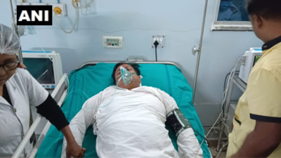BJP West Bengal Chief Sukanta Majumdar Injured Amidst Sandeshkhali Violence | BJP West Bengal Chief Sukanta Majumdar Injured Amidst Sandeshkhali Violence
