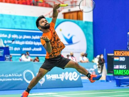 India's Krishna Nagar wins gold in men’s singles badminton at Tokyo Paralympics | India's Krishna Nagar wins gold in men’s singles badminton at Tokyo Paralympics