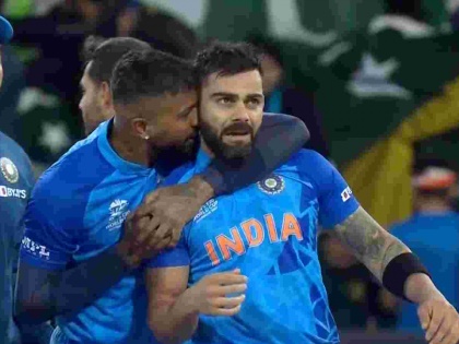 T20 WC: Virat Kohli gets teary eyed after India's thrilling win against Pakistan at MCG | T20 WC: Virat Kohli gets teary eyed after India's thrilling win against Pakistan at MCG