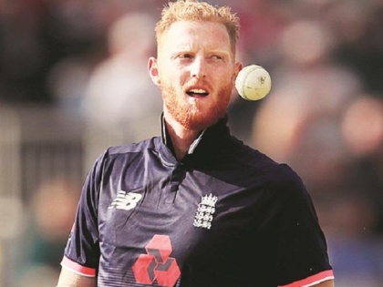 India vs England 2nd ODI: Ben Stokes caught applying saliva on ball, gets warning from umpires | India vs England 2nd ODI: Ben Stokes caught applying saliva on ball, gets warning from umpires