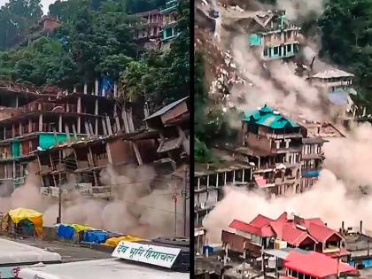 Massive landslide in India’s Himachal Pradesh, several feared trapped | Massive landslide in India’s Himachal Pradesh, several feared trapped