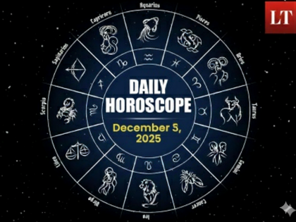 Today's Horoscope, December 5, 2025: Check Your Zodiac Sign's Predictions, Lucky Numbers and Colours | Today's Horoscope, December 5, 2025: Check Your Zodiac Sign's Predictions, Lucky Numbers and Colours