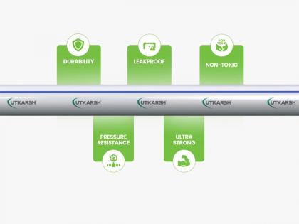 Utkarsh Pipes and Fittings: 12 Quality Checks with 5X Protection | Utkarsh Pipes and Fittings: 12 Quality Checks with 5X Protection