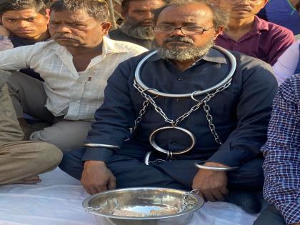 Assembly Elections 2022: When Independent candidate Ramdas Manav appealed for votes wearing shackles | Assembly Elections 2022: When Independent candidate Ramdas Manav appealed for votes wearing shackles