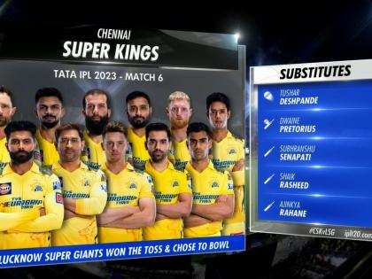 KL Rahul wins toss, Lucknow to bowl first against Chennai Super Kings | KL Rahul wins toss, Lucknow to bowl first against Chennai Super Kings