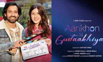Vikrant Massey and Shanaya Kapoor Set to Light Up the Screen in Aankhon Ki Gustaakhiyan, Releasing in Cinemas on 11th July 2025 | Vikrant Massey and Shanaya Kapoor Set to Light Up the Screen in Aankhon Ki Gustaakhiyan, Releasing in Cinemas on 11th July 2025 Vikrant Massey and Shanaya Kapoor Set to Light Up the Screen in Aankhon Ki Gustaakhiyan, Releasing in Cinemas on 11th July 2025 | Vikrant Massey and Shanaya Kapoor Set to Light Up the Screen in Aankhon Ki Gustaakhiyan, Releasing in Cinemas on 11th July 2025