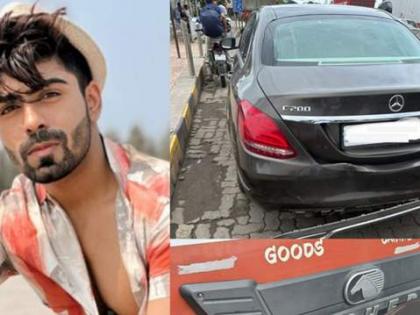 Bhagyalaxmi actor Akash Choudhary escapes major road accident | Bhagyalaxmi actor Akash Choudhary escapes major road accident