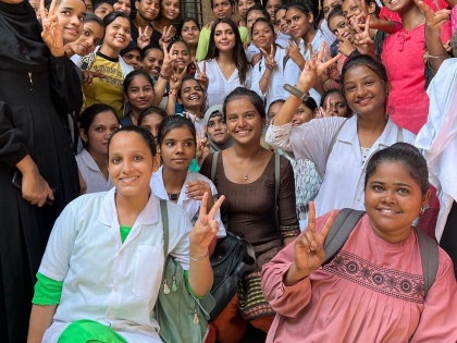 Ruhi Singh shows her support for Women’s Empowerment by visiting NGO | Ruhi Singh shows her support for Women’s Empowerment by visiting NGO