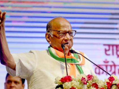 Sharad Pawar claims policy of current rulers is to widen society by using caste and religion | Sharad Pawar claims policy of current rulers is to widen society by using caste and religion