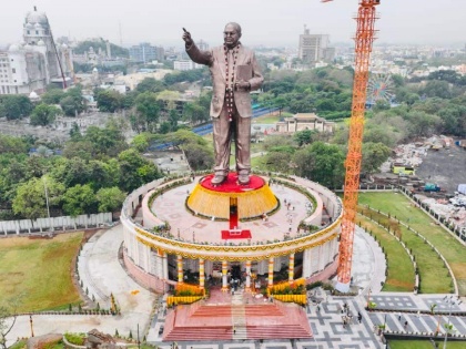 Maharashtra govt grants permission to erect 350-feet statue of Babasaheb Ambedkar at Dadar | Maharashtra govt grants permission to erect 350-feet statue of Babasaheb Ambedkar at Dadar