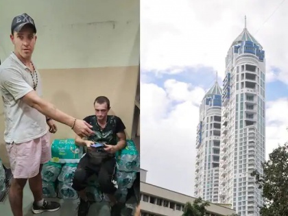 Mumbai: Tardeo police arrests 2 Russian YouTubers for taking stunt videos at Imperial Twin Towers | Mumbai: Tardeo police arrests 2 Russian YouTubers for taking stunt videos at Imperial Twin Towers