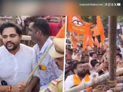 Thane: Tensions Flare at Durgadi Fort Kalyan as Thackeray-Shinde Factions Clash (Watch Video) | Thane: Tensions Flare at Durgadi Fort Kalyan as Thackeray-Shinde Factions Clash (Watch Video) Thane: Tensions Flare at Durgadi Fort Kalyan as Thackeray-Shinde Factions Clash (Watch Video) | Thane: Tensions Flare at Durgadi Fort Kalyan as Thackeray-Shinde Factions Clash (Watch Video)