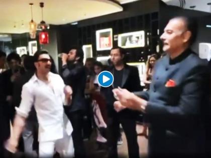 Ravi Shastri welcomes new year 2022 with Ranveer Singh, video goes viral | Ravi Shastri welcomes new year 2022 with Ranveer Singh, video goes viral