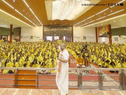 Thousands Gather at Karauli Shankar Mahadev Dham for Grand Purnima Mahotsav in Kanpur | Thousands Gather at Karauli Shankar Mahadev Dham for Grand Purnima Mahotsav in Kanpur